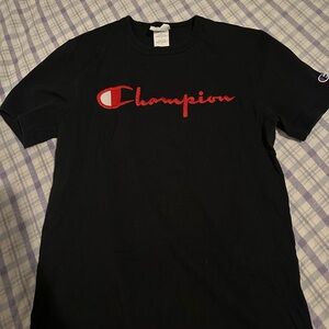 Champion black and red graphic t-shirt